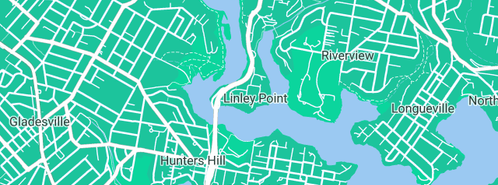 Map showing the location of A.S.A.P. Plumbing Sydney in Linley Point, NSW 2066