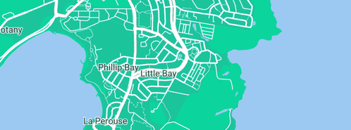 Map showing the location of T.B. Plumbing Services in Little Bay, NSW 2036