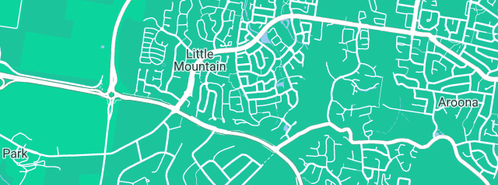 Map showing the location of Coastal Gas Services in Little Mountain, QLD 4551