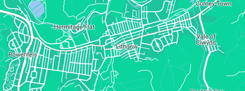 Map showing the location of Bignell Ian Plumber in Lithgow, NSW 2790