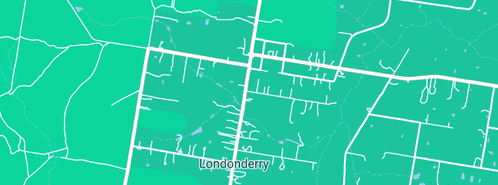 Map showing the location of Hawkesbury River Plumbing Pty Ltd in Londonderry, NSW 2753