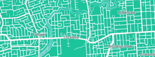 Map showing the location of Crammond Plumbing in Lockleys, SA 5032