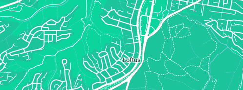 Map showing the location of Gersback Plumbing in Loftus, NSW 2232