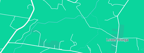 Map showing the location of Hunter M in Lower Wonga, QLD 4570