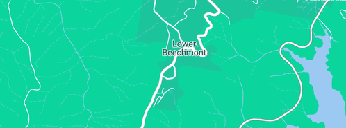 Map showing the location of Ian Milnes Plumbers in Lower Beechmont, QLD 4211