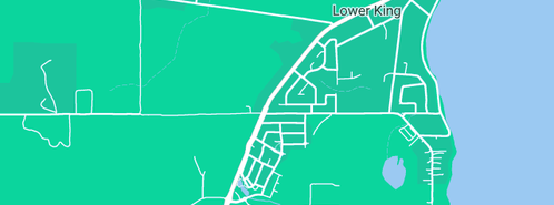 Map showing the location of Read & Goodchild in Lower King, WA 6330