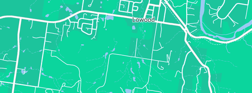 Map showing the location of Hewitt's Plumbing Lowood in Lowood, QLD 4311