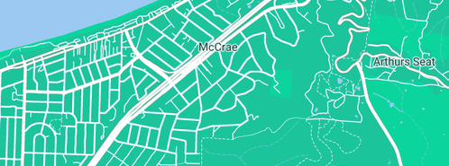 Map showing the location of Maxa H. Plumbing in Mccrae, VIC 3938