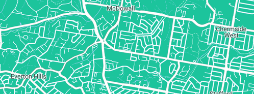 Map showing the location of Above Standard Plumbing Pty. Ltd. in Mcdowall, QLD 4053