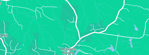 Map showing the location of Sheldrick's Plumbing Service in Mcleans Ridges, NSW 2480