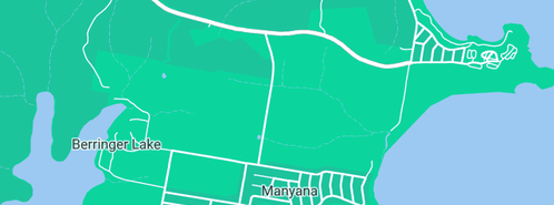 Map showing the location of CJC Plumbing, Draining, Gasfitting & Roofing in Manyana, NSW 2539