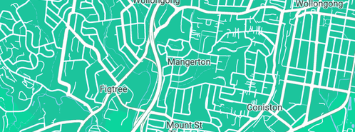 Map showing the location of Gr & M Plumbing in Mangerton, NSW 2500