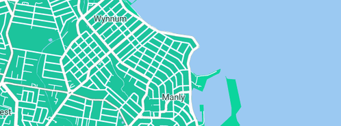 Map showing the location of Fix Fast Plumbing Solutions in Manly, QLD 4179