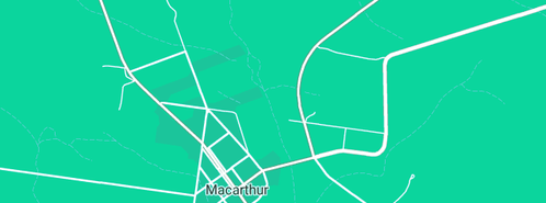 Map showing the location of PARFREY PLUMBING PTY LTD in Macarthur, VIC 3286