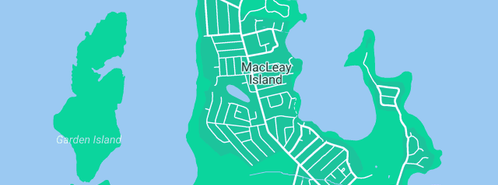 Map showing the location of Lamb Island Plumbing in Macleay Island, QLD 4184