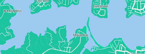 Map showing the location of Fleming Plumbing in Maianbar, NSW 2230