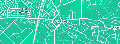 Map showing the location of Kealley's Plumbing and Gas in Maida Vale, WA 6057