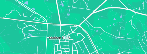 Map showing the location of Andrea M J & C D in Maiden Gully, VIC 3551