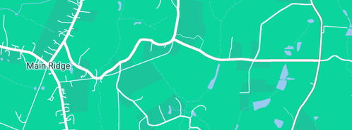 Map showing the location of Brough Pty Ltd in Main Ridge, VIC 3928