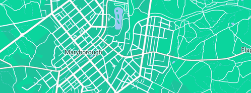 Map showing the location of Collicoat in Maryborough, VIC 3465