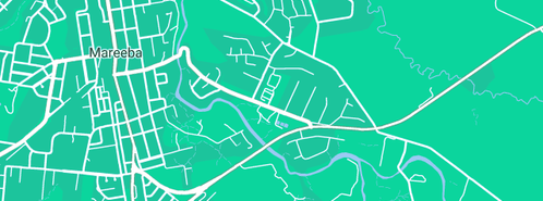 Map showing the location of Plumbing Mareeba in Mareeba, QLD 4880