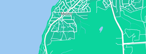 Map showing the location of Seaview Plumbing Services Pty Ltd in Marino, SA 5049