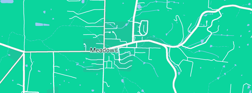 Map showing the location of G A & E L Plumbing in Meadows, SA 5201