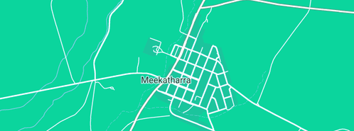 Map showing the location of Mark Smith Pty Ltd in Meekatharra, WA 6642