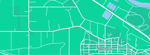 Map showing the location of Dave Vanbeek Plumbing in Merbein, VIC 3505