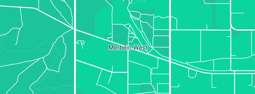 Map showing the location of J&T Martin Plumbing in Merbein West, VIC 3505