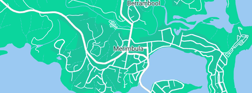 Map showing the location of Keogh Plumbing Services in Merimbula, NSW 2548