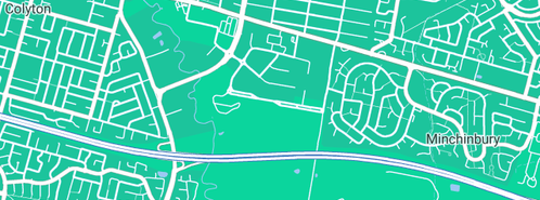 Map showing the location of Chips Property Trade Services Pty Limited in Minchinbury, NSW 2770