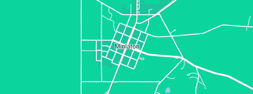 Map showing the location of Ivan Mc Mahon in Minlaton, SA 5575