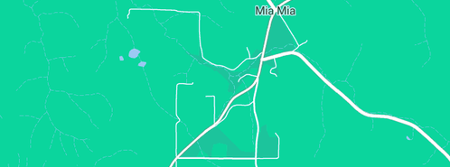 Map showing the location of Heathcote Plumbing Services in Mia Mia, VIC 3444