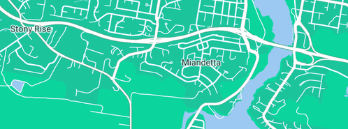 Map showing the location of Pronto Plumbing & Maintenance Services in Miandetta, TAS 7310