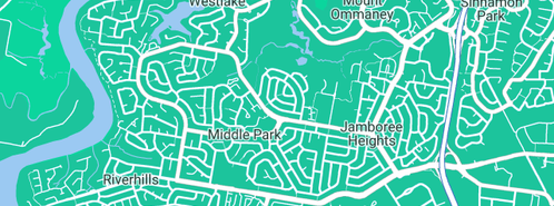 Map showing the location of Gas Alert Services in Middle Park, QLD 4074