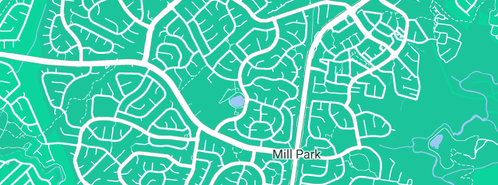 Map showing the location of Jim's Plumbing Mill Park in Mill Park, VIC 3082