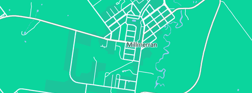 Map showing the location of Millmerran Plumbing & Hardware Co in Millmerran, QLD 4357