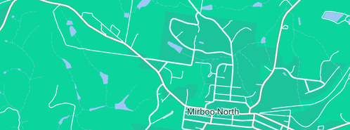 Map showing the location of Evans G J & B A in Mirboo North, VIC 3871