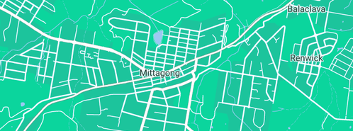 Map showing the location of Mittagong Plumbing Services in Mittagong, NSW 2575