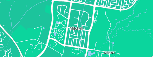 Map showing the location of Dr Drains in Mitchell, ACT 2911
