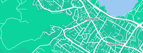 Map showing the location of Independent Roofing Services in Montrose, TAS 7010