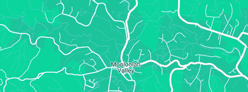 Map showing the location of Rainware Pool Showers in Mooloolah, QLD 4553