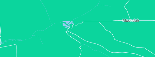 Map showing the location of W.a.n.t Plumbing Services in Moondah, WA 6503