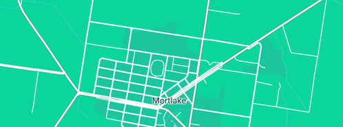 Map showing the location of Brumley B M & J M in Mortlake, VIC 3272