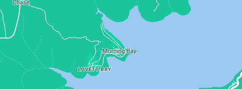 Map showing the location of Reidsdale & Co in Morning Bay, NSW 2105