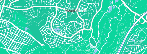 Map showing the location of Neville Brown & Associates Pty Ltd in Mount Annan, NSW 2567