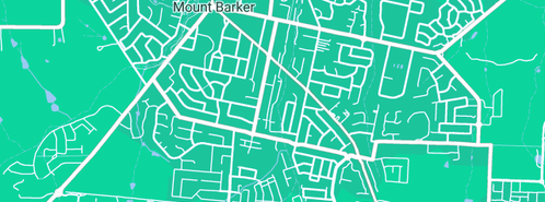 Map showing the location of Plumb - Easy in Mount Barker, SA 5251