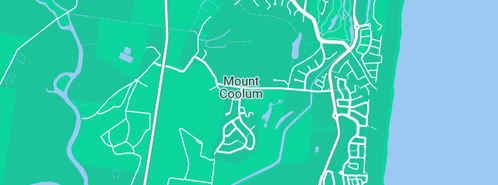 Map showing the location of Gordon CA Plumber Drainer in Mount Coolum, QLD 4573