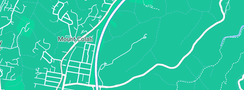 Map showing the location of Don Dobson Plumbing Services in Mount Colah, NSW 2079